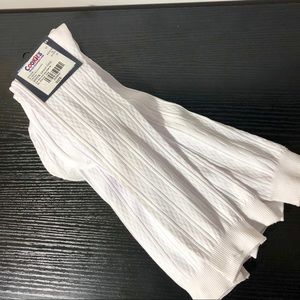 Cookie's Kids 4 Pack Nylon Knee High White Socks